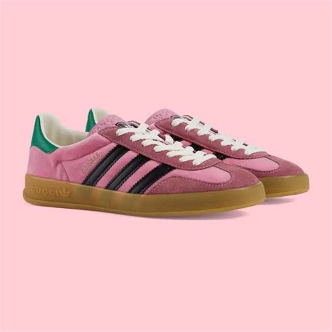 adidas gazelle fucsia gucci|adidas gucci 2024.